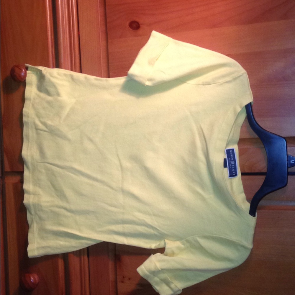 Yellow shirt